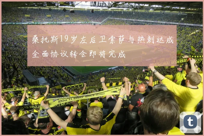 桑托斯19岁左后卫索萨与热刺达成全面协议转会即将完成